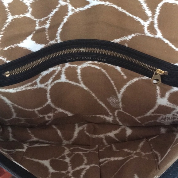 Marc By Marc Jacobs Black Clutch with Gold Accent - Picture 3 of 5